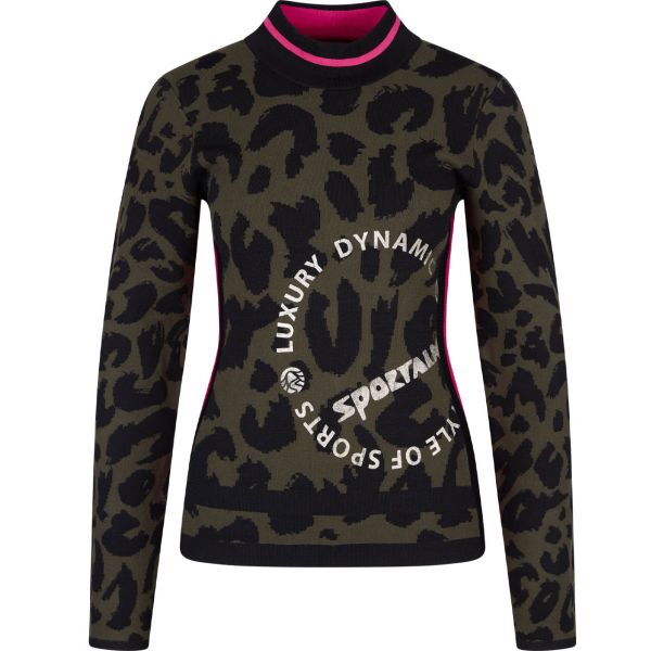 Sportalm Women Knit Pullover DIVA black olive